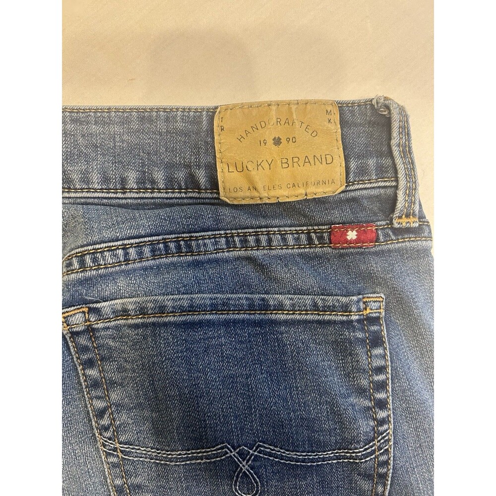 Lucky Brand Jeans Womens 6 Size 6/28 Blue Denim Leyla Skinny Low Rise 28
